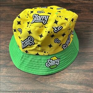 Two Starry reversible bucket hats